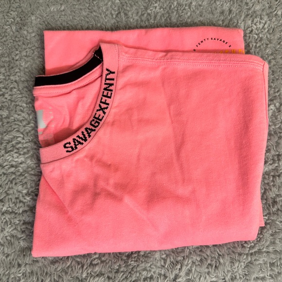 SAVAGE X FENTY Essential Heavy Jersey Tee - Picture 7 of 9